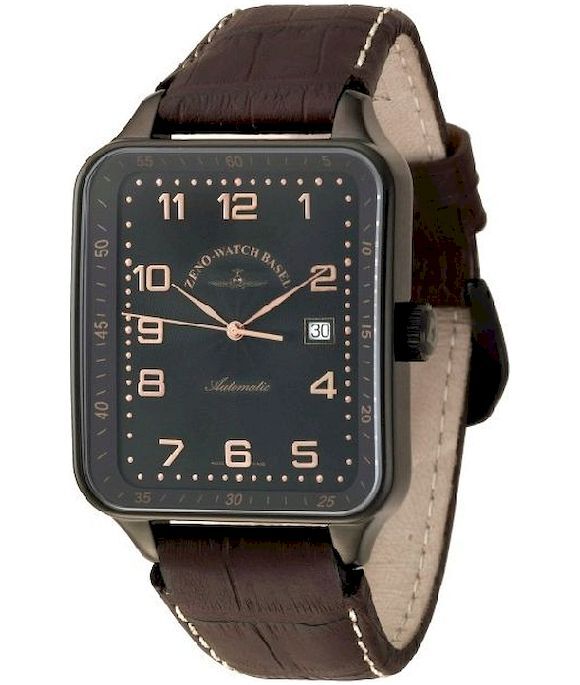 Zeno-Watch - Náramkové hodinky - Pánske - SQ Special Retro Automatic - 124-bk-f1