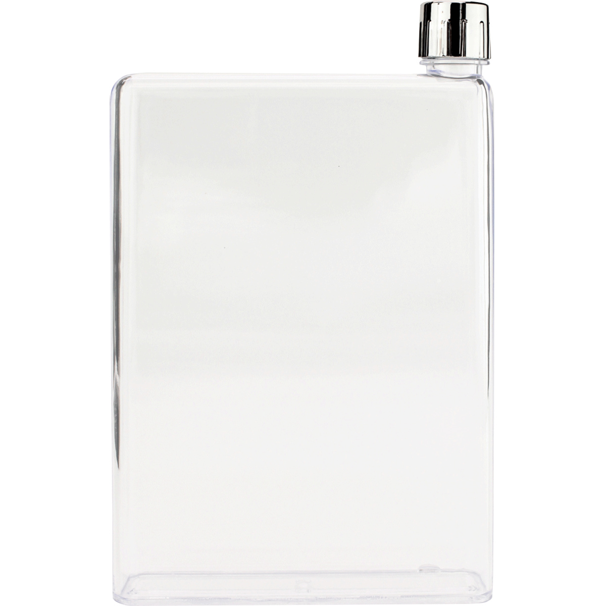 Froiny Flache Wasserflasche Im A6-Design – 325 Ml, 18x9,5x3,5 Cm, Aus PP, Platzsparend & Leckdicht