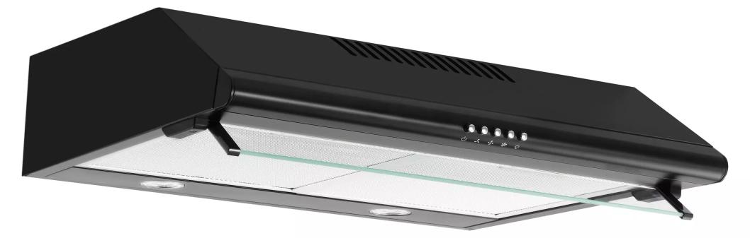 Airlux AHC632BK, 322 m³/h, Abluft/Umluft, B, B, D, 67 dB