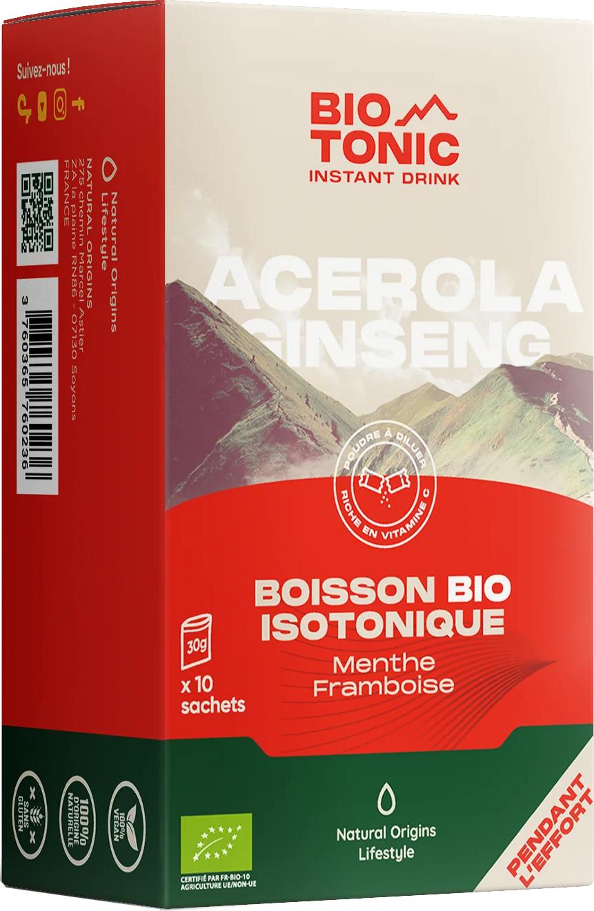 Natural Origins Lifestyle BioTonic Isotonisches Getränk Biotonische Minze/Himbeere 4OPD058533