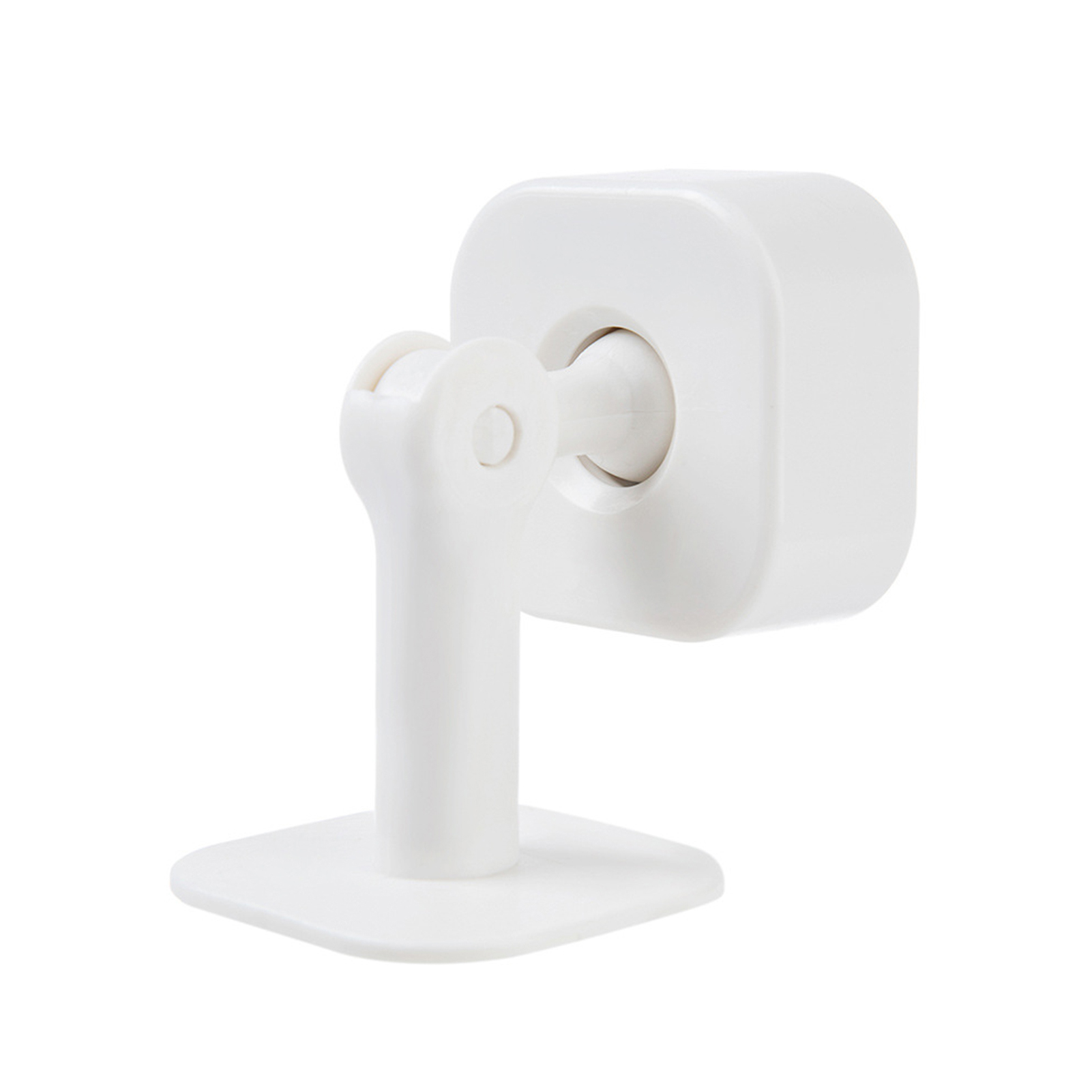 Stuttg Türstopper Stummschaltsextyp NO Stanzhöhe Einstellbare Anti-Kollision Plastik Home Stille Türstop Haushaltsversorgung-Weiß 3644561@Stuttg