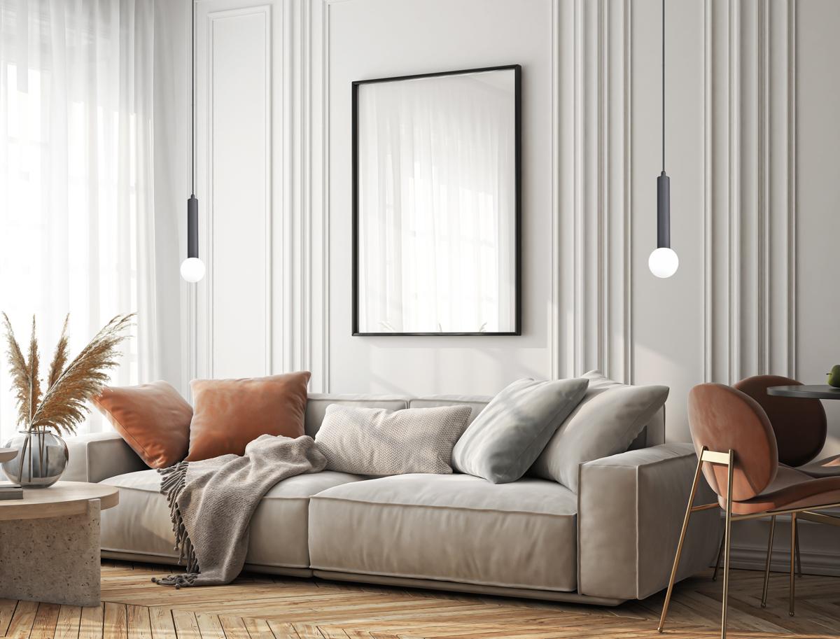 ITALUX Hängeleuchte FILANO 1 G9 in Sandigem Schwarz