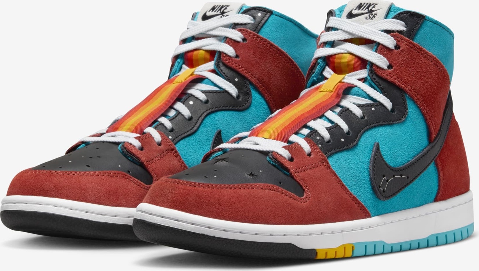 Nike SB x Di'orr Greenwood Dunk High "Navajo Arts" FQ1775-400, Veľkosť: 40,5
