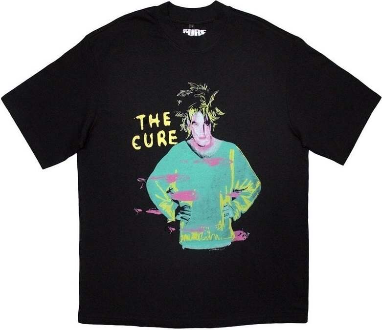 The Cure T-Shirt Beach Party Tour '86 Unisex Black L CUREOSTS25MB03