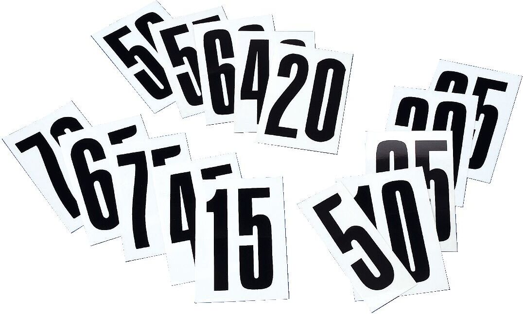 Sport-Thieme Klebezahlen-Set für Markierbleche