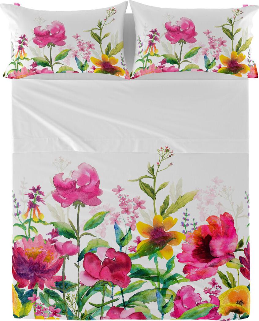 Big Buy Cooking Sábana Encimera HappyFriday Cassia Multicolor 260 x 270 cm