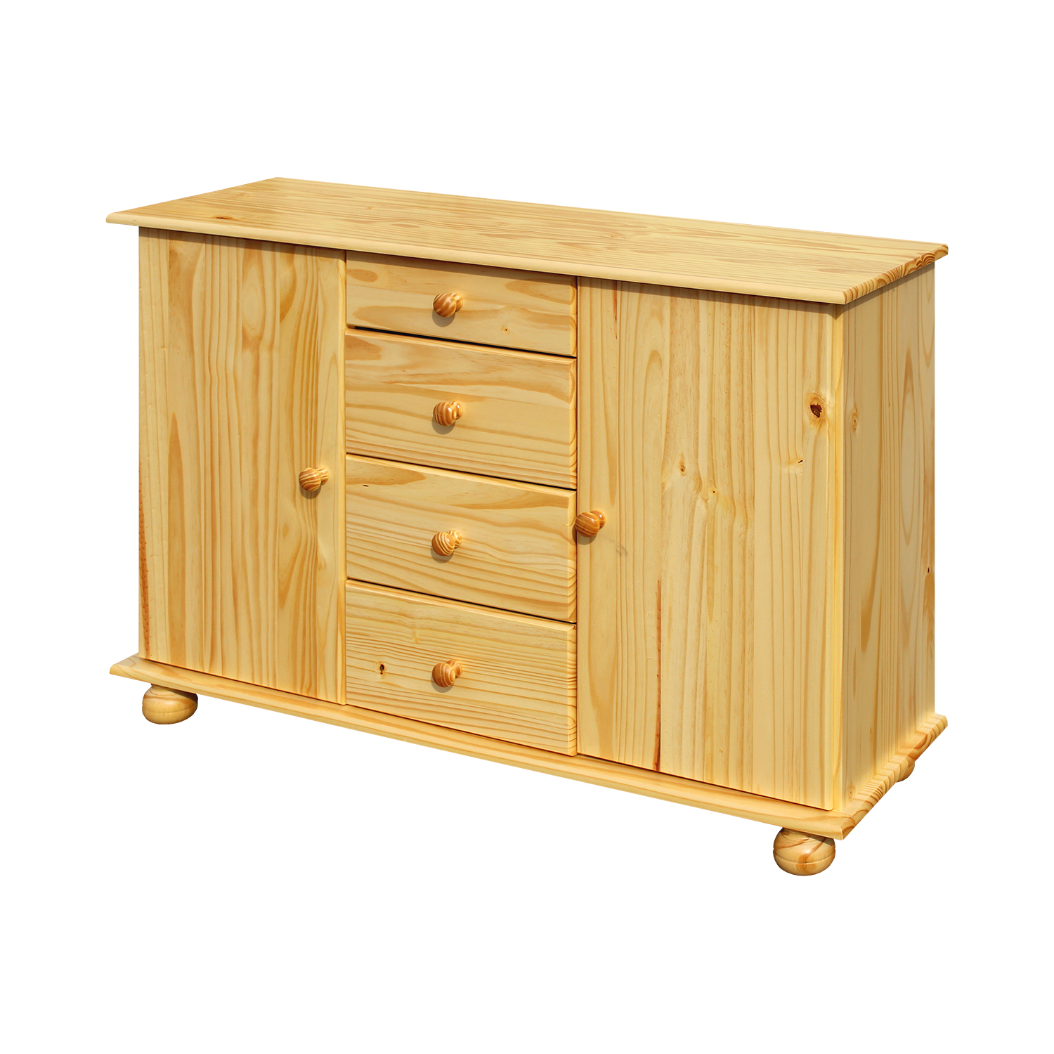 Sideboard Max mit 2 Türen und 4 Schubladen