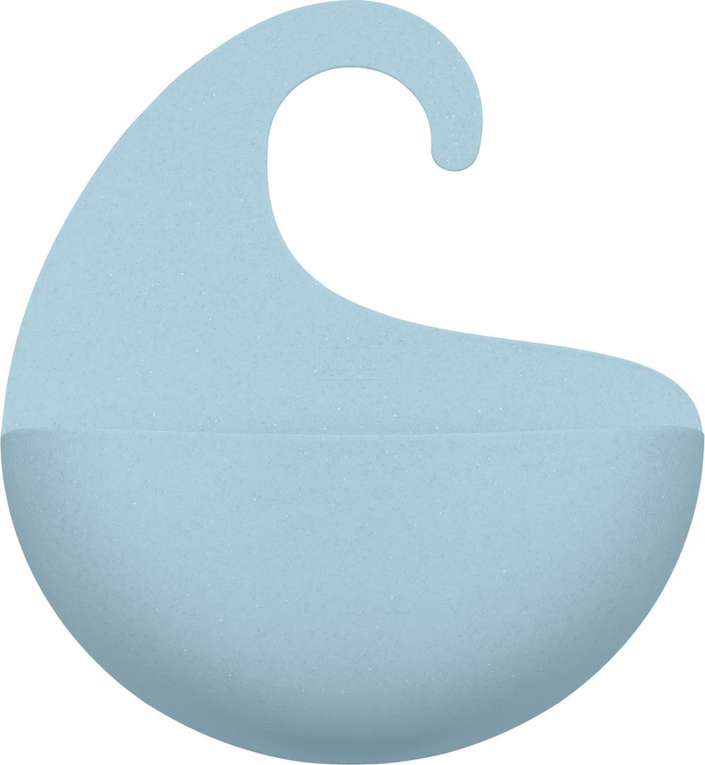 Badezimmer-Organizer, groß,Recycling, Natur Blumen Blau - Koziol | Surf XL 1441126