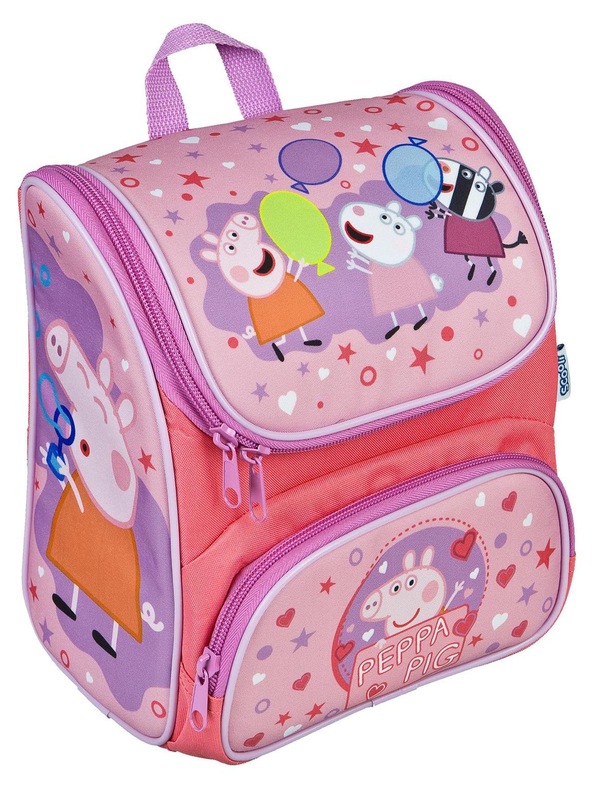 Scooli Rucksack Cutie Prescool Backpack 6,5L Peppa Pig rosa PIPB8243