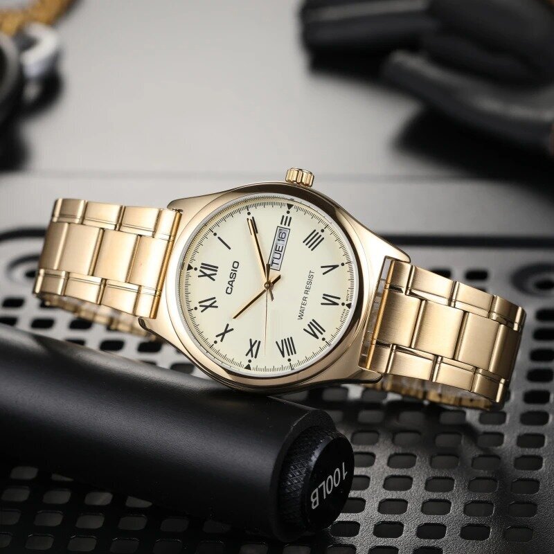 Pánske hodinky Casio MTP-V006G-9B + krabička