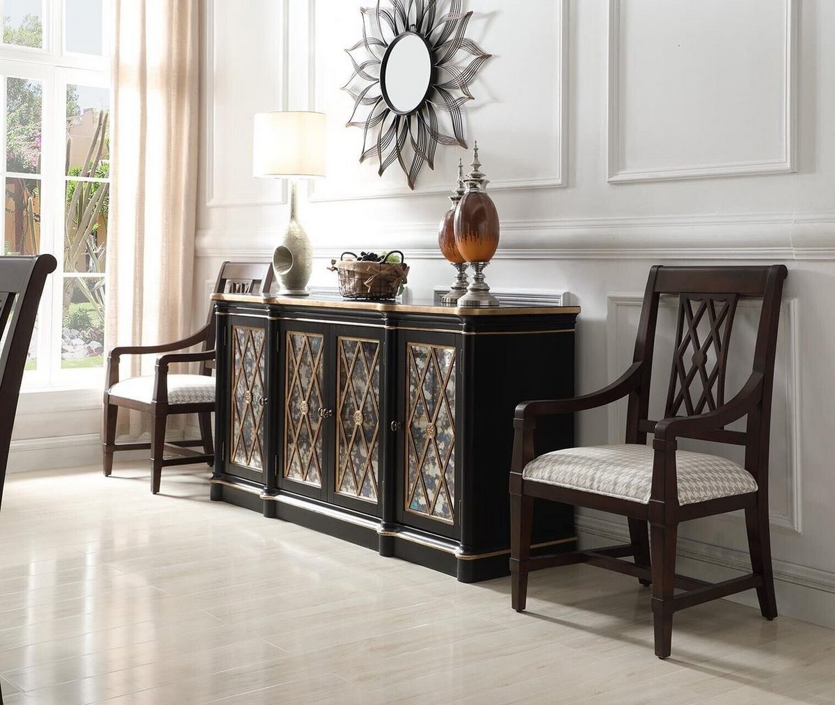 Wohnzimmer Material Holz neu Luxus Sideboard JVmoebel