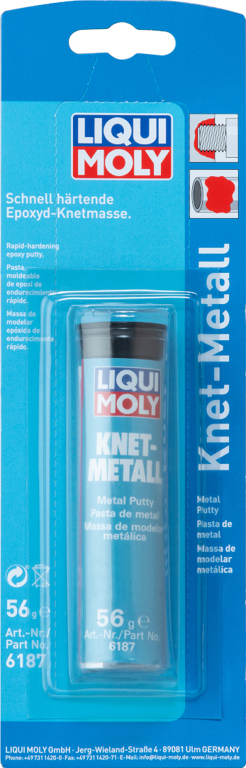 LIQUIMOLY LIQUI MOLY 6187 Knet-Metall Knetharz Repair Knetmetall 56g