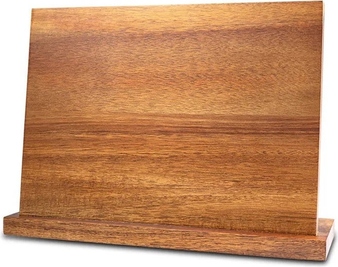 Uniharpa Porte-Couteau Magnétique En Bois - Rangement Cuisine Vertical Puissant Pour Couteaux