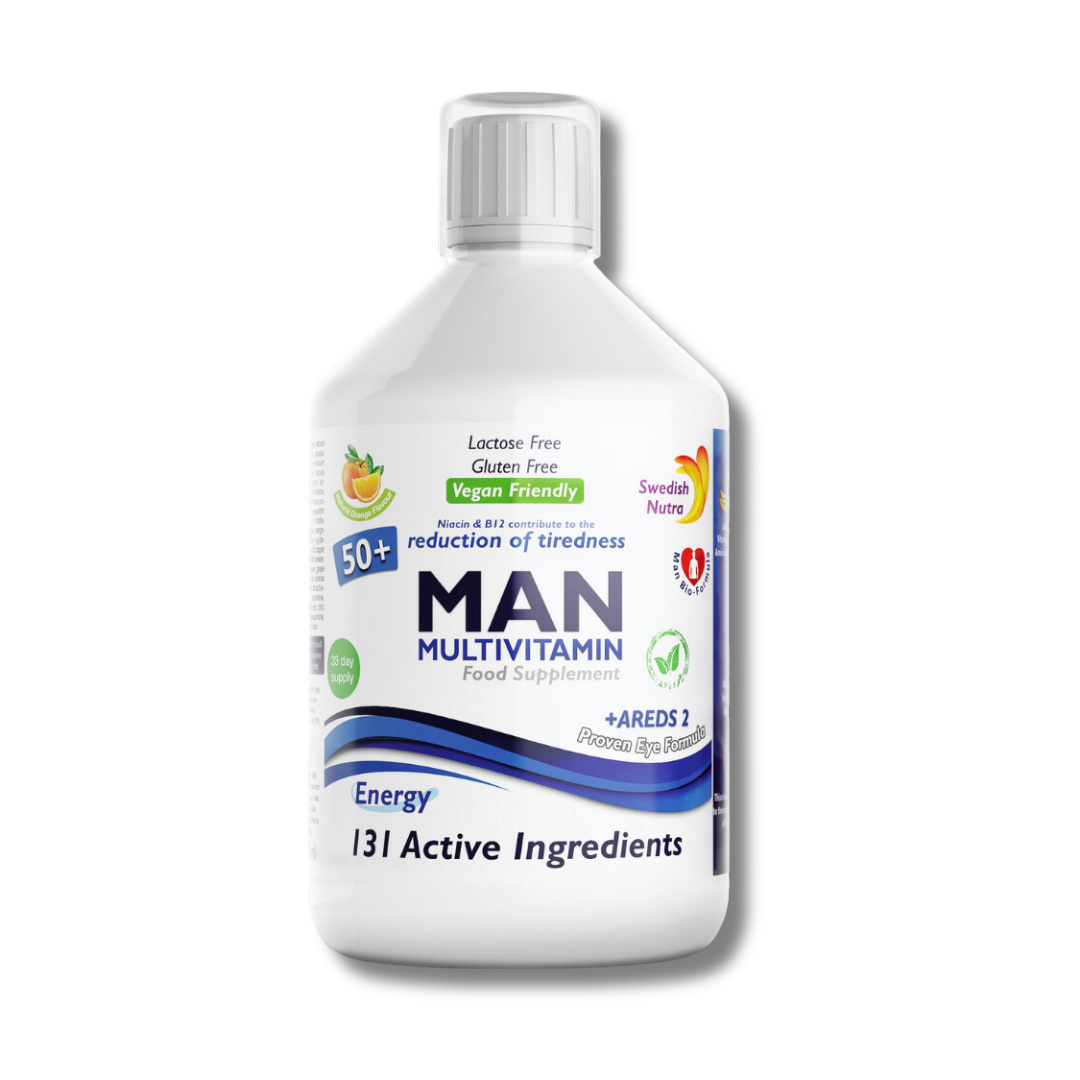 Swedish Nutra AB Swedish Nutra MAN 50+ Multivitamin - Flssiges Multivitamin - 500 ml 1050