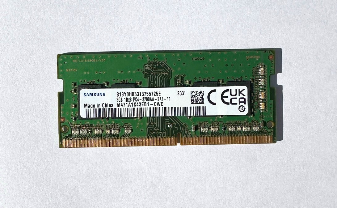 未開封）DDR4ノートPC用MEMORY 8GB×4枚