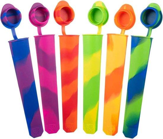 OEM Silikonische IJslolly Mallen Set von 6 Stück 2026
