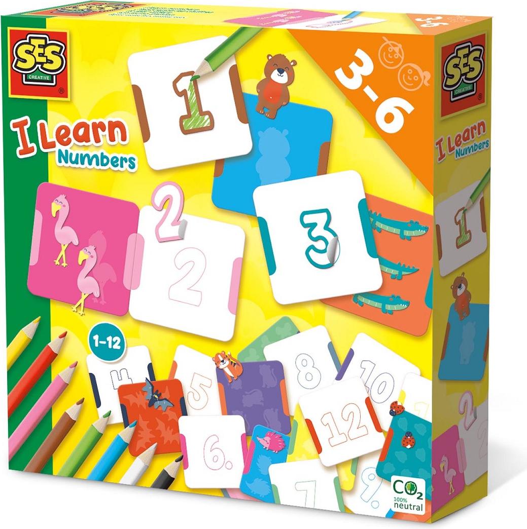 SES Creative SES Ich lerne das Zhlen im Englisch-Set 14639