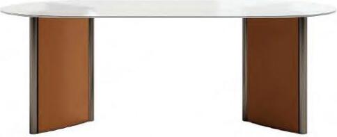 Esszimmer Esstisch Ovaler Designer Luxus Holz Modern 200x100 JVmoebel