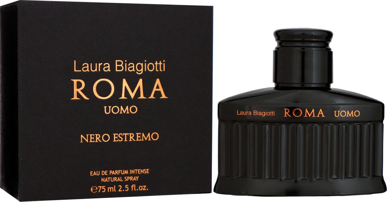 Laura Biagiotti Roma Uomo Nero Estremo parfumovaná voda pánska 75 ml