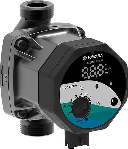 Heizungs-Umwälzpumpe Lowara ecocirc M+ 25-6 Einbaulänge 130mm Heizung Pumpe 9009290