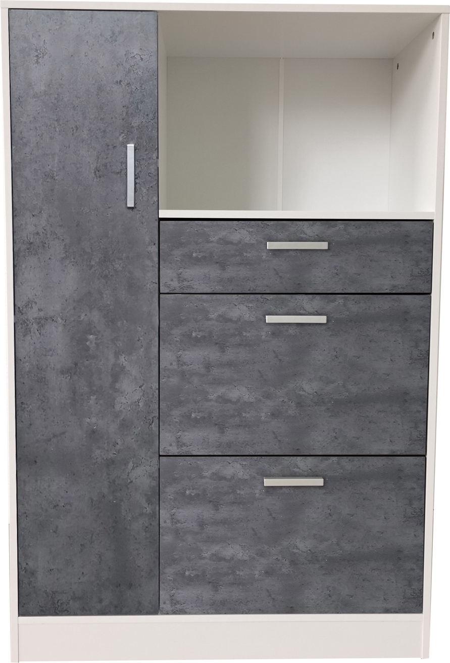 Küchenschrank Kombi L Blanca HTI-Line 299034