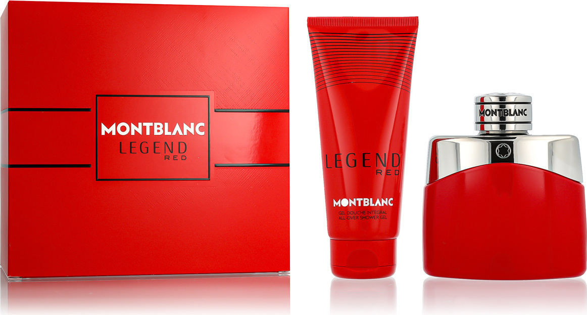 Mont Blanc Legend Red Darčeková sada pánska EDP 50 ml a sprchový gél 100 ml