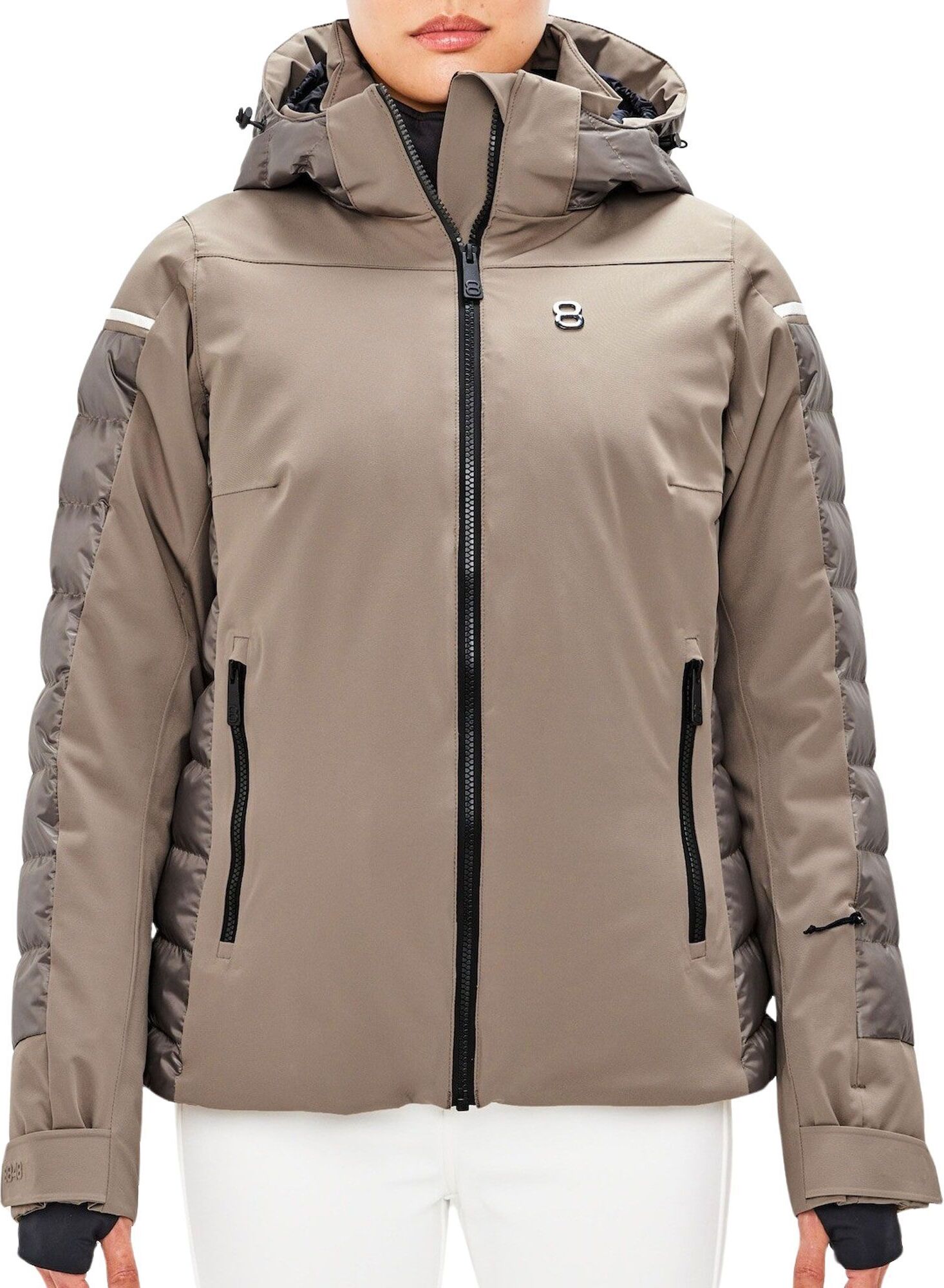 8848 ALTITUDE - aliza w Skijacke - Skijacken Damen - khaki 2455-09