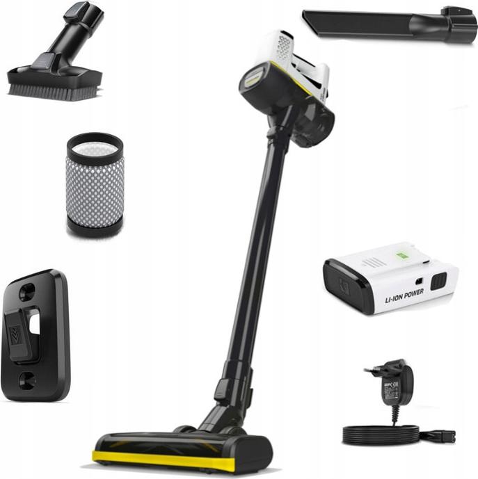 Karcher Vc4 Vertikálny Akumulátorový Vysávač 21,6V 30 Min Pre Malé Byty