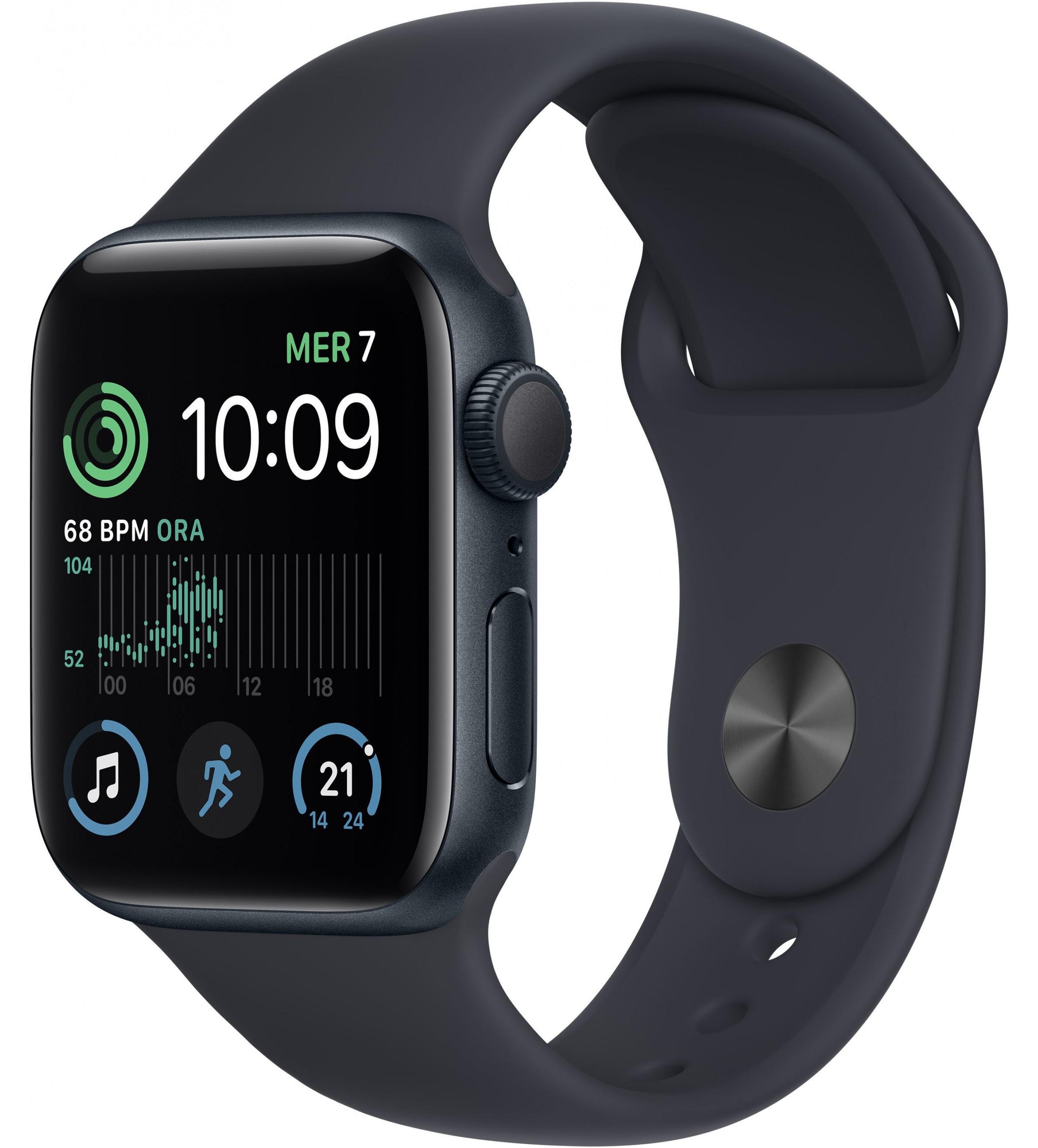 Apple Watch SE 40mm Alu mitternacht/Sport mitternacht MNJT3FD/A