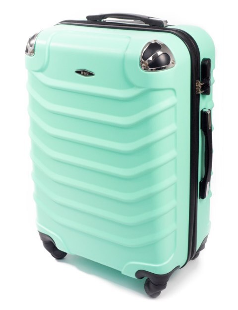 ShopJK Reisekoffer ABS 730, Farbmuster: minze XL ABS730MATCL