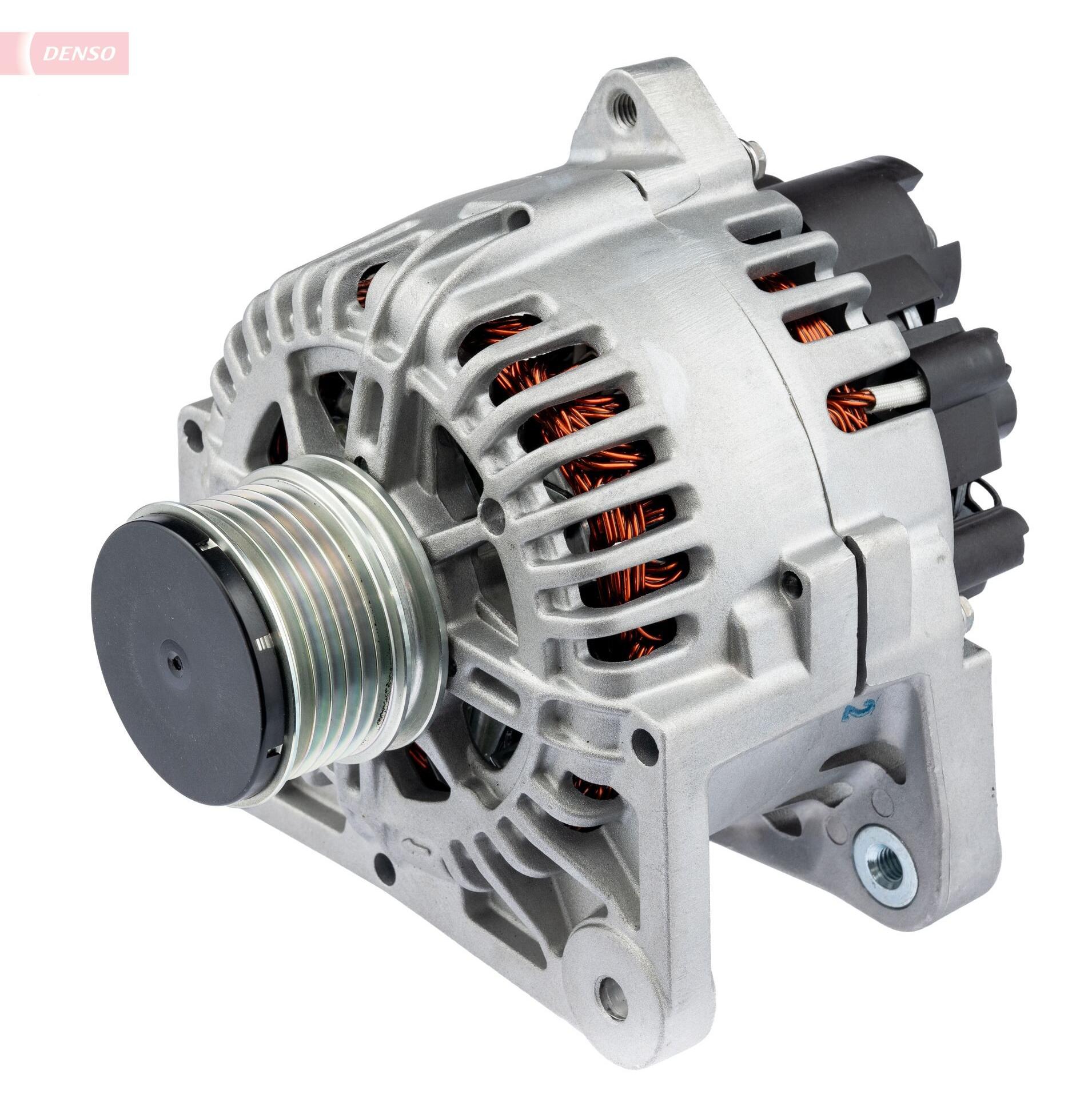 DENSO Generator 14V 110A mit Freilaufriemenscheibe Riemenscheiben-Ø 55 mm DAN1513