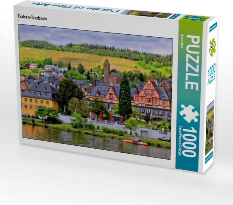 Calvendo Traben-Trarbach 1000 Teile Puzzle quer 640x480mm, Klatt Arno; 7286888