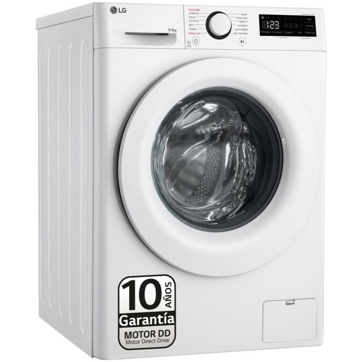 Práčka / sušička LG F4DR5009A3W 1400 ot/min 9 kg 6 Kg