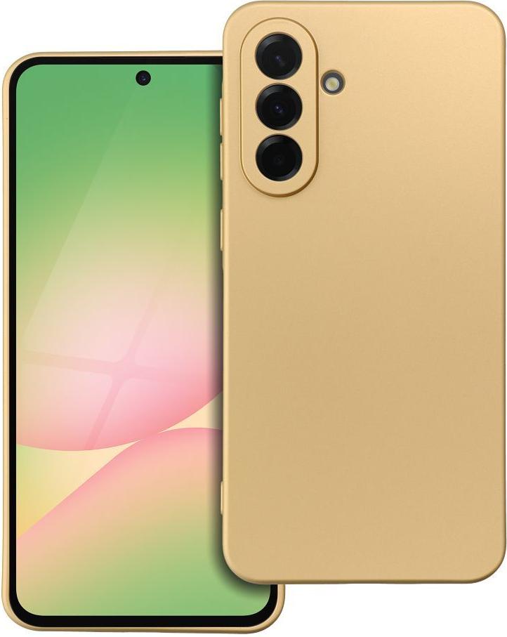 Kryt na mobilný telefón METALLIC vhodný pre SAMSUNG A56 5G zlatý