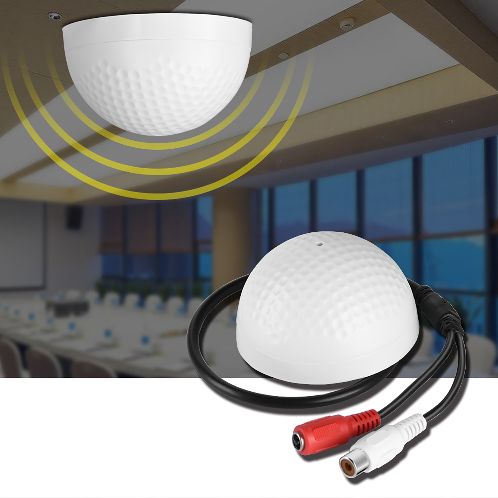 Cocosity Tonabnehmer,Tonabnehmer,Audio Tonabnehmer,Tonmonitor,Tonabnehmer Mikrofon,Mini Tonabnehmer Mikrofon