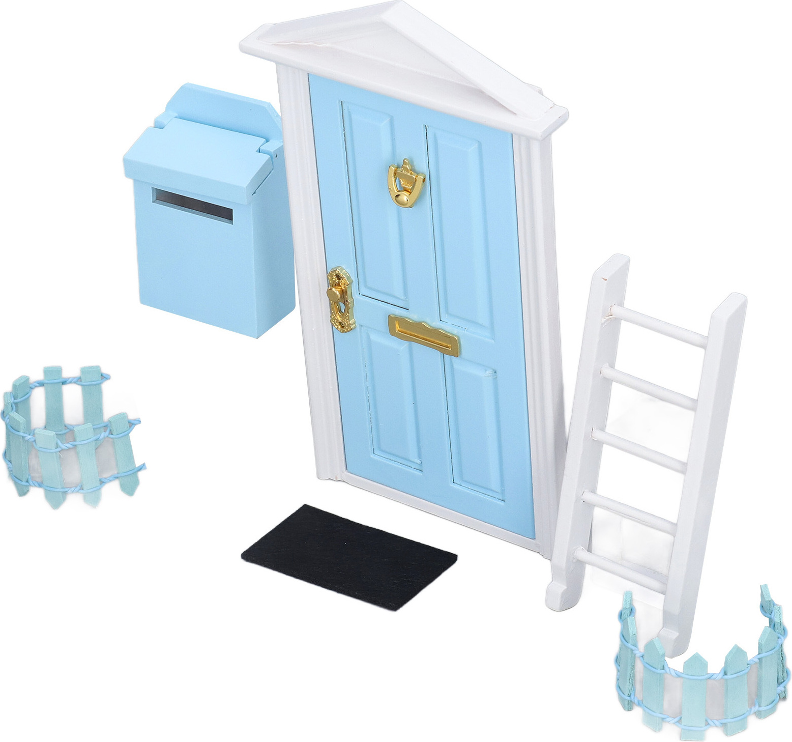 Cocosity Mini Holztür Set,Tiny Wooden Tooth Fairy Tür,Puppenhaus Miniatur Tür,Puppenhaus Miniatur Holztür,Rote Miniatur Tür,1:12 Puppenhaus Miniatur Holztür