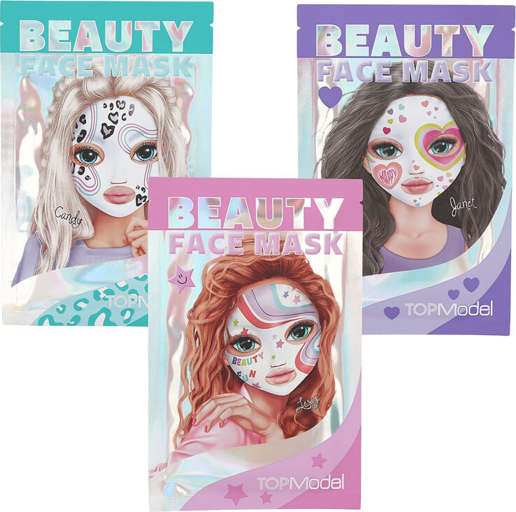 Depesche TOPModel Tuchmaske Holo BEAUTY and ME 13148
