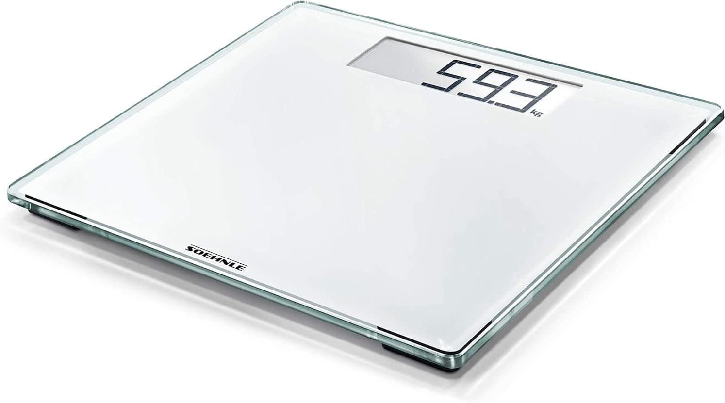 Soehnle Personenwaage Style Sense Comfort 100, 180 kg Tragkraft, weiß