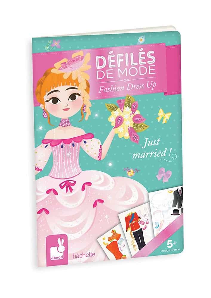 Kreativ Set Notizbuch Modenschau Frischvermählte Janod J07840