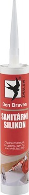 Sanitärsilikon DEN BRAVEN 280 ml braun