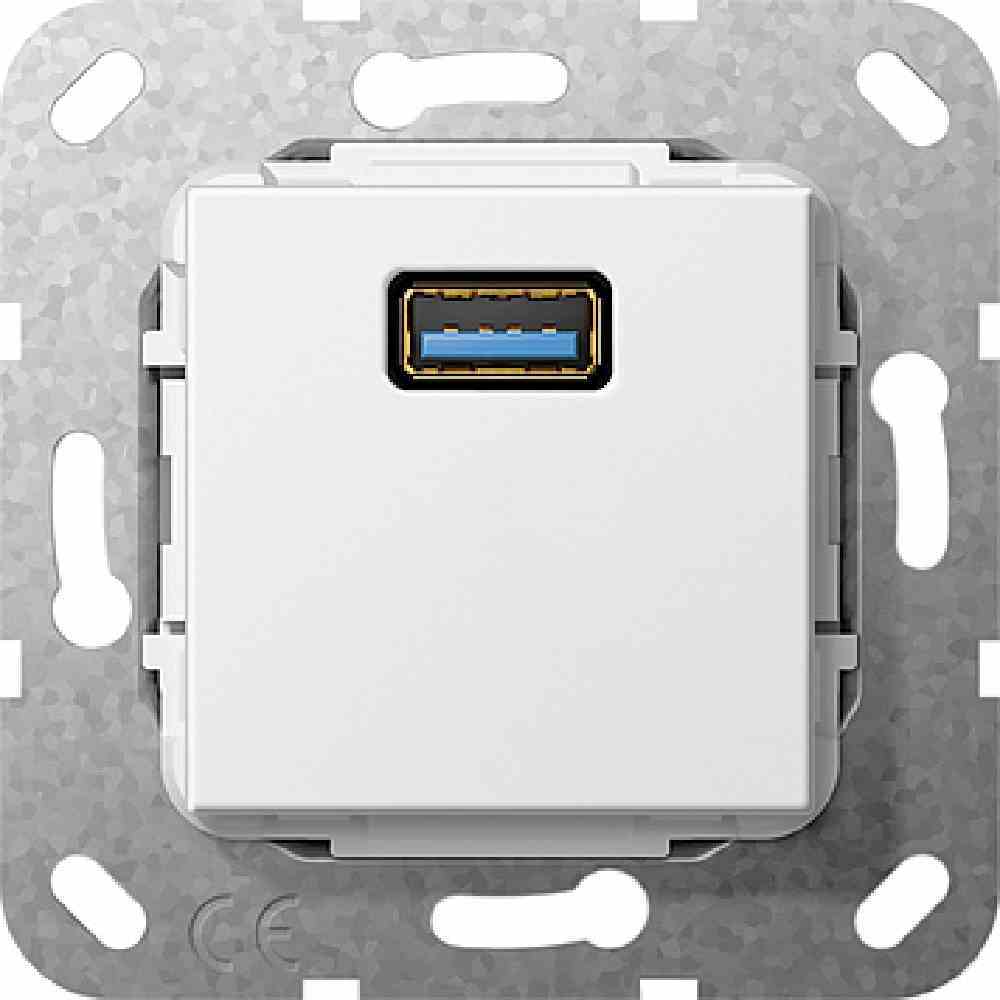 Gira UP Tragring USB A rws Kabelpeitsche 568303