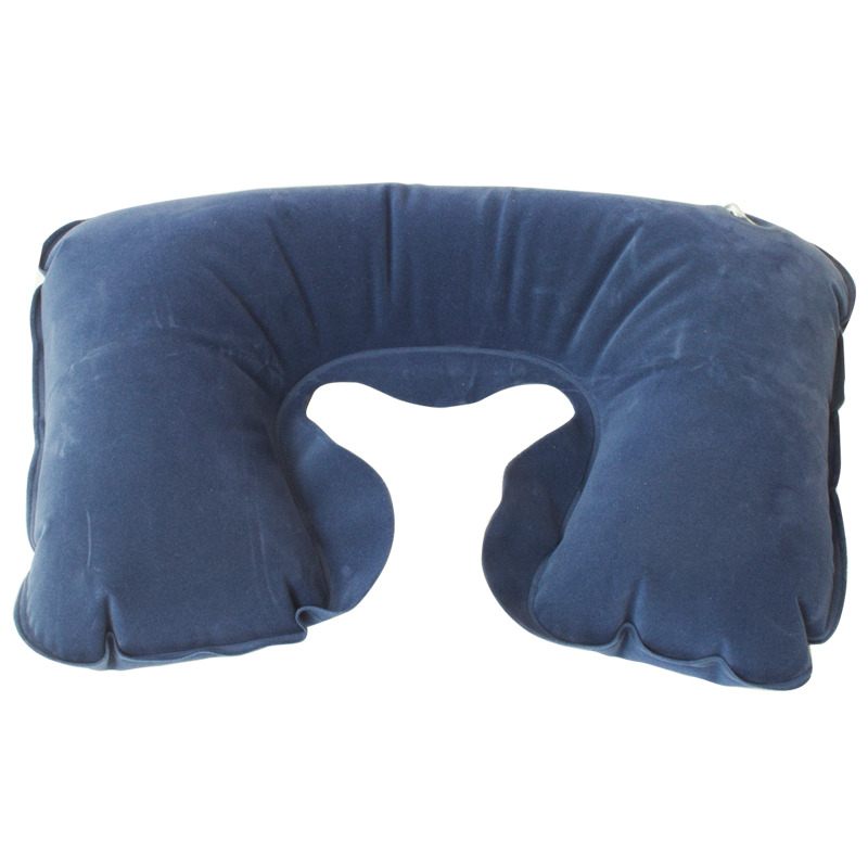 YATE Aufblasbares Nackenkissen blau