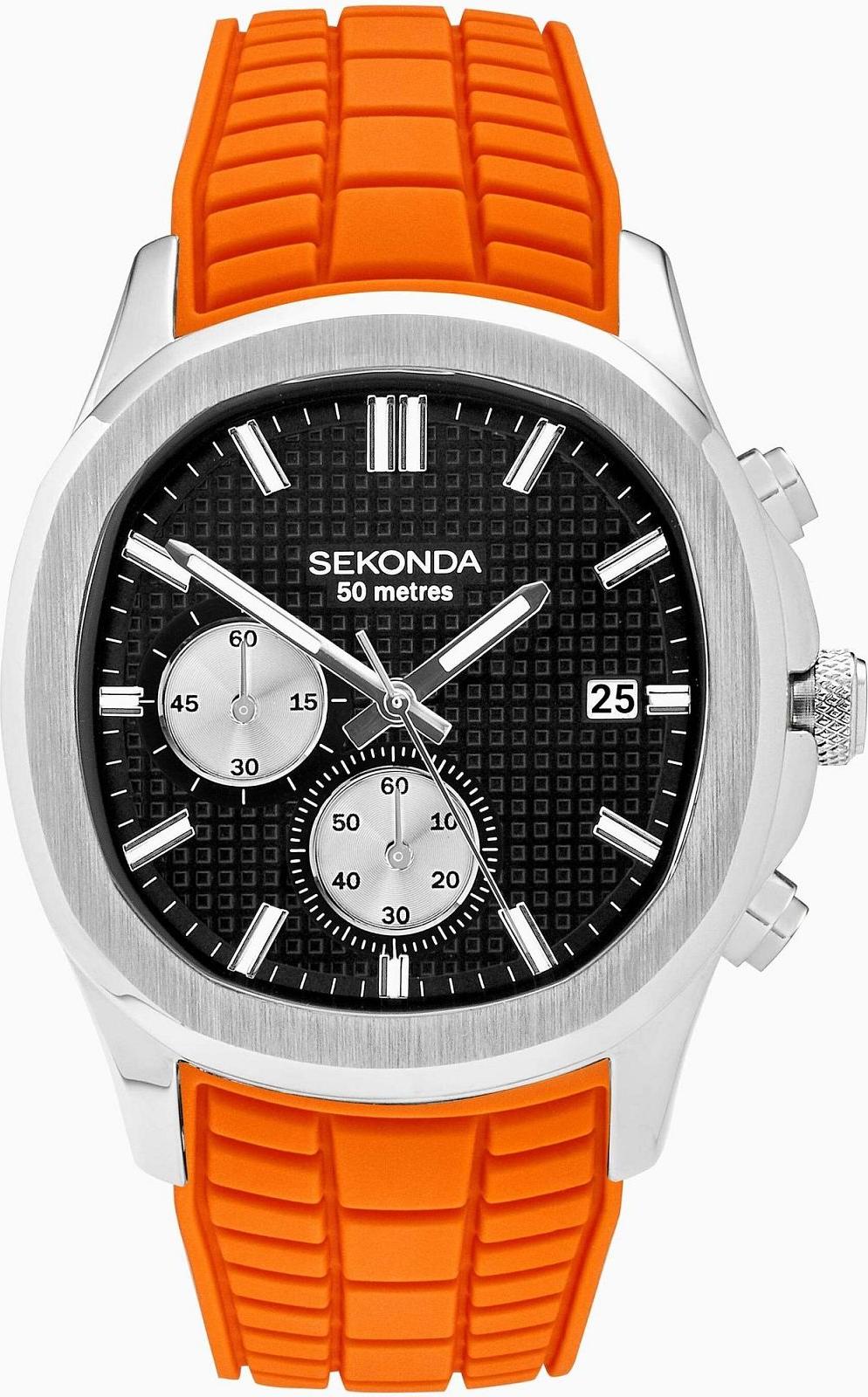 Oranžové hodinky Sekonda 30277