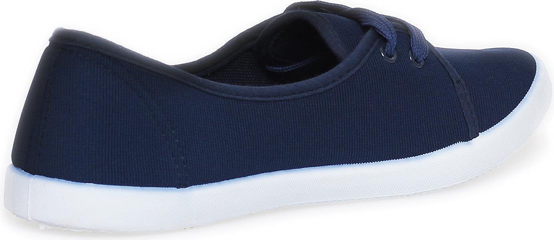 Damen Sneaker Sommerschuhe; DK Blau/36