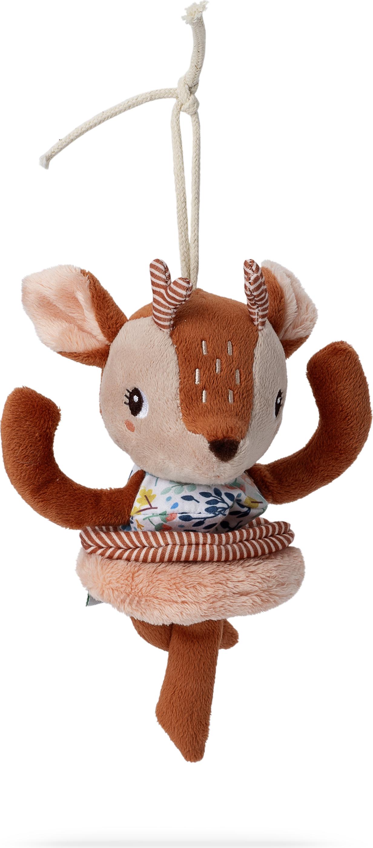 Lilliputiens Plüsch Rehkitz Mini-Tänzer Stella - Rassel Babyspielzeug 83560