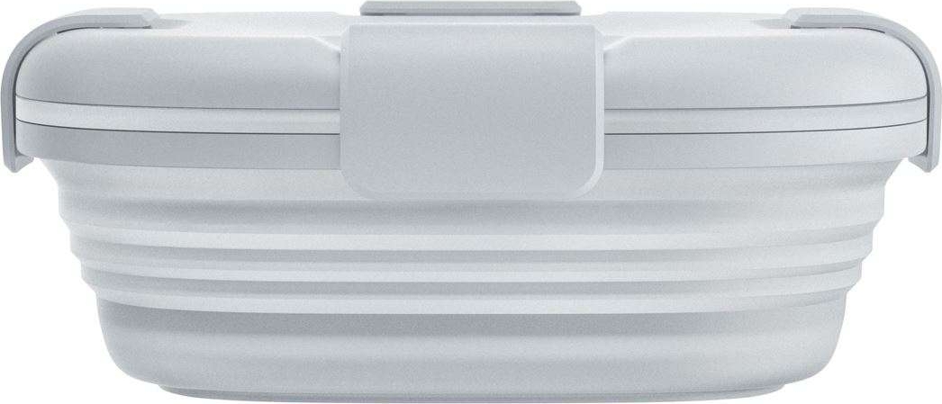 Lunchbox Schale, Kaschmir Transluzent - 700ml - Grau / Transparent - faltbar | Stojo