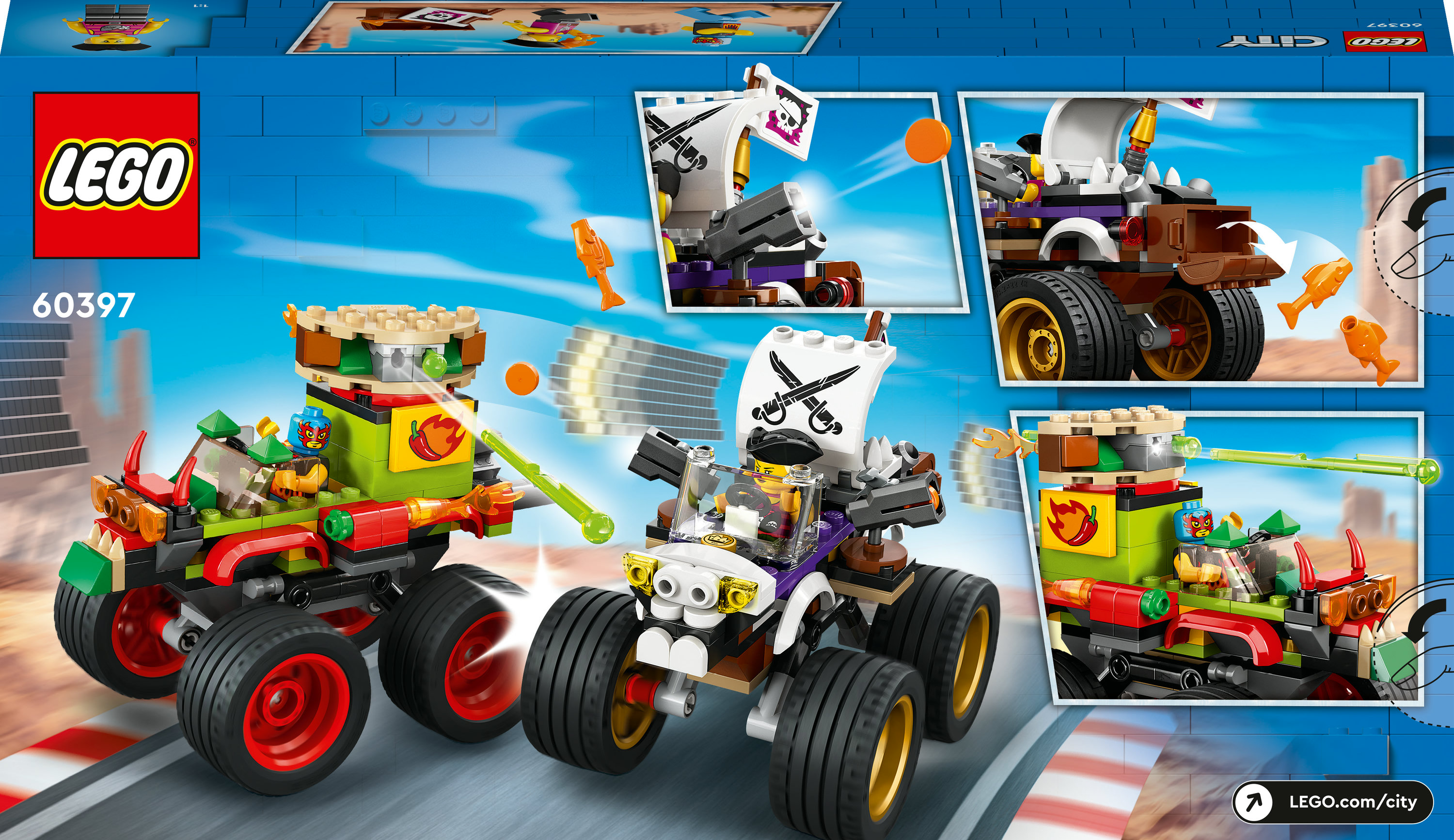 LEGO® City 60397 Preteky monster truckov