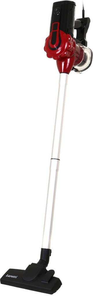 Tyčový vysávač LARETTI LR-VC8118 Vybavte svoju domácnosť tichým a výkonným pomocníkom v podobne tyčového vysávača. Příkon: 600 W LR-VC8118