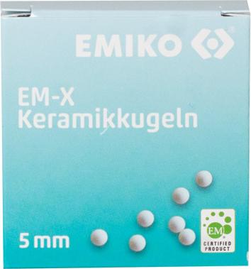 Emiko EM-X Keramik Kugeln 5mm, 140 g verbessern die Qualität des Wassers