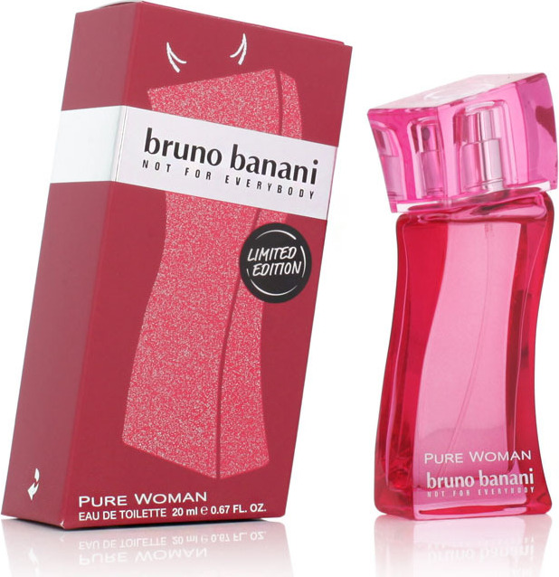 Bruno Banani Pure Woman Limitovaná zimná edícia toaletnej vody s prírodným rozprašovačom 20ml